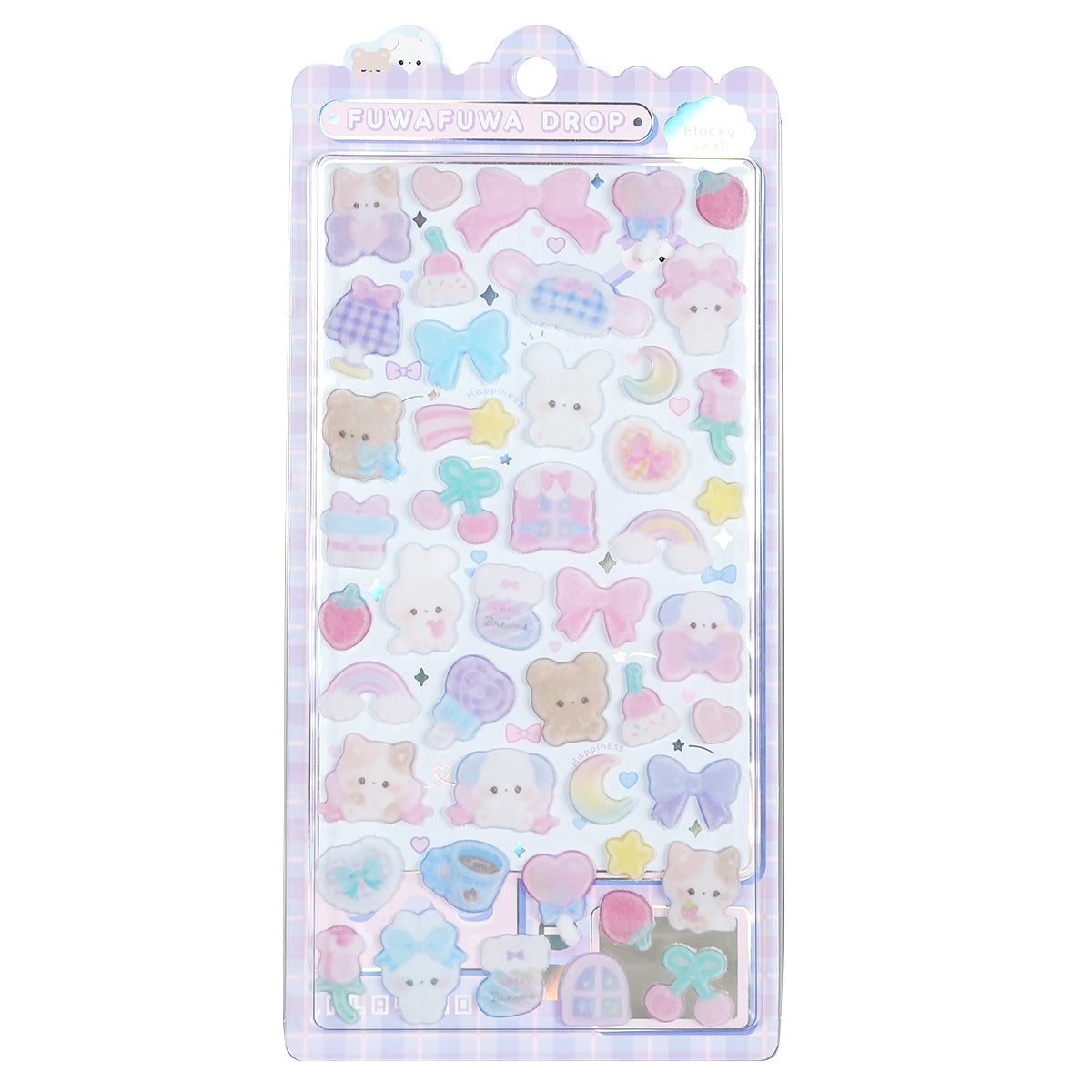 ふわふわドロップシール/ぬいぬいふわふわ