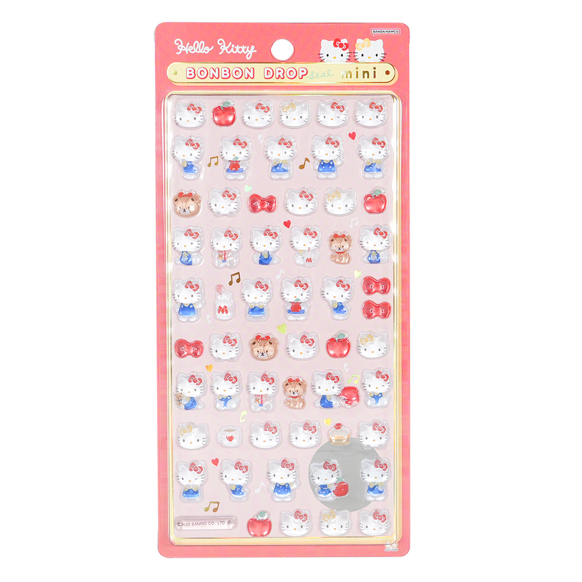 ボンボンドロップシール ミニ サンリオ ハローキティレッド