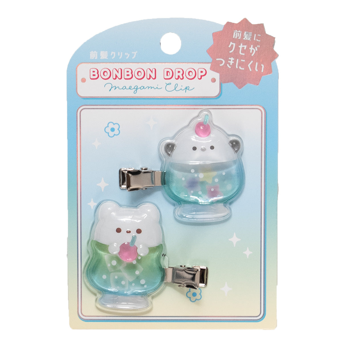 ボンボンドロップ・前髪クリップ/あにまるそーだ