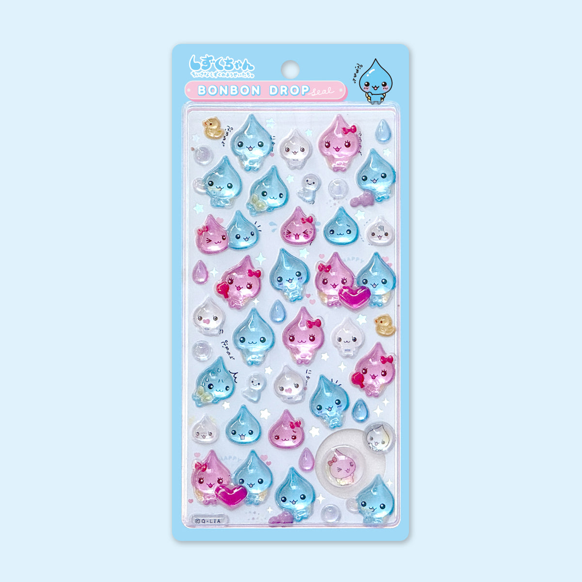 ボンボンドロップシール しずくちゃんA