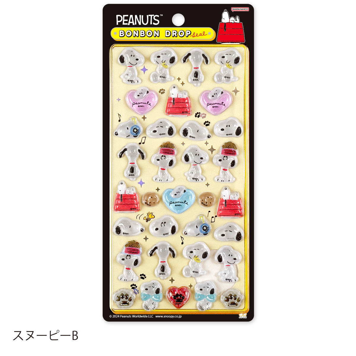 ボンボンドロップシール ピーナッツ スヌーピーB