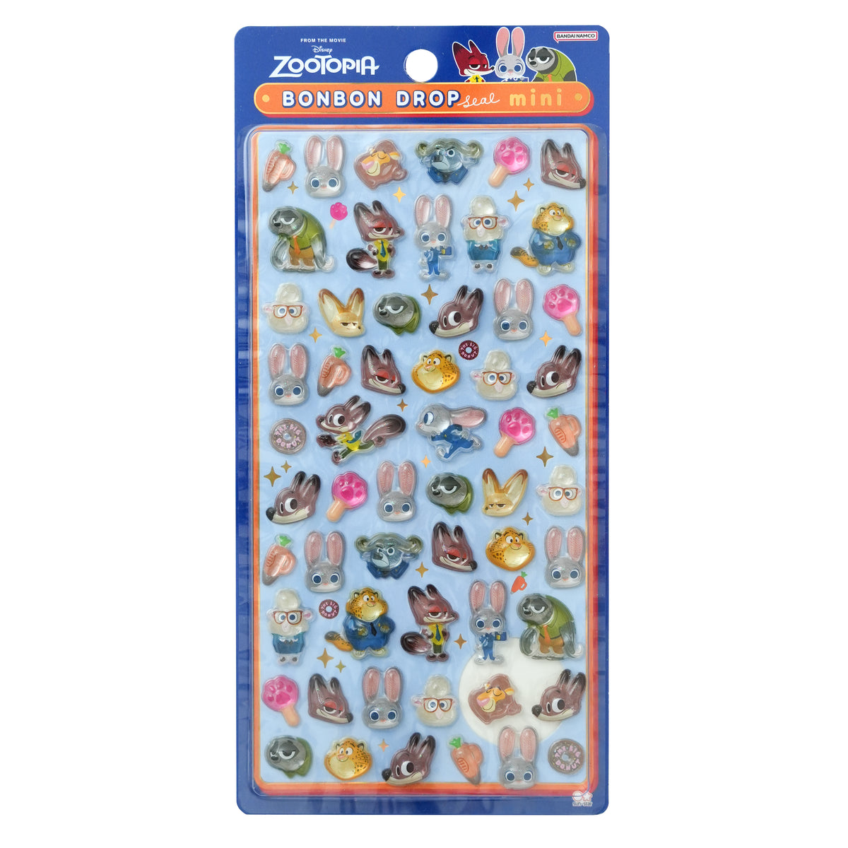 ボンボンドロップシール ミニ ディズニー ズートピア