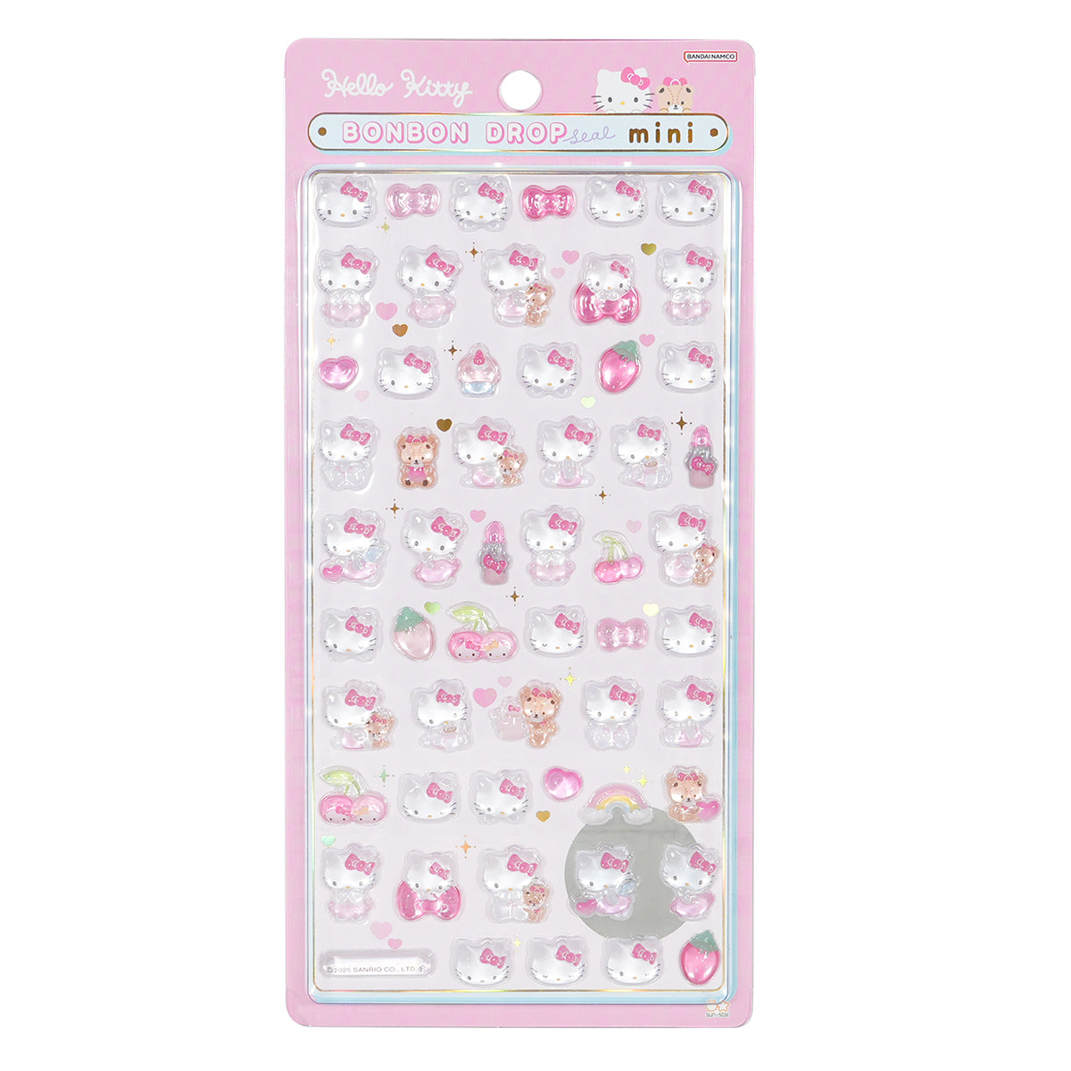 ボンボンドロップシール ミニ サンリオ ハローキティピンク