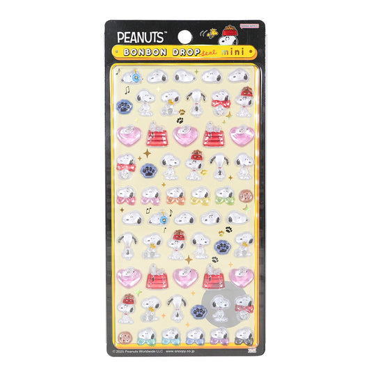 ボンボンドロップシール ピーナッツ ミニ スヌーピー たくさん