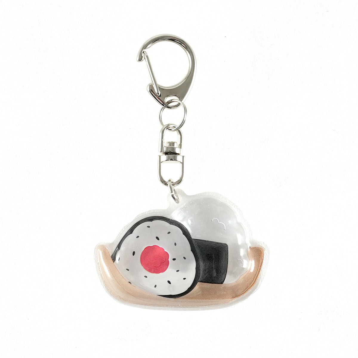 ボンボンドロップキーチャーム 和柄 おにぎり