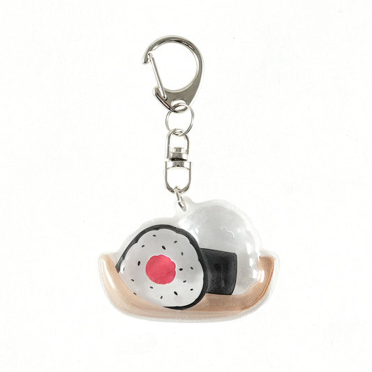 ボンボンドロップキーチャーム 和柄 おにぎり