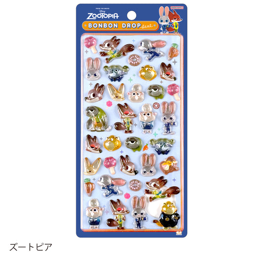 ボンボンドロップシール ディズニー ズートピア
