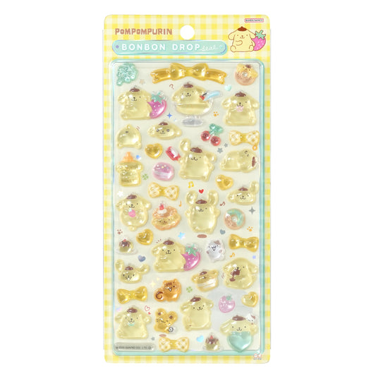 ボンボンドロップシール サンリオ ポムポムプリン