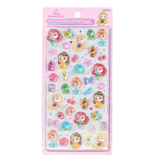 ボンボンドロップシール ディズニー プリンセス